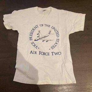 vintage air force two united states america vice president t-shirt